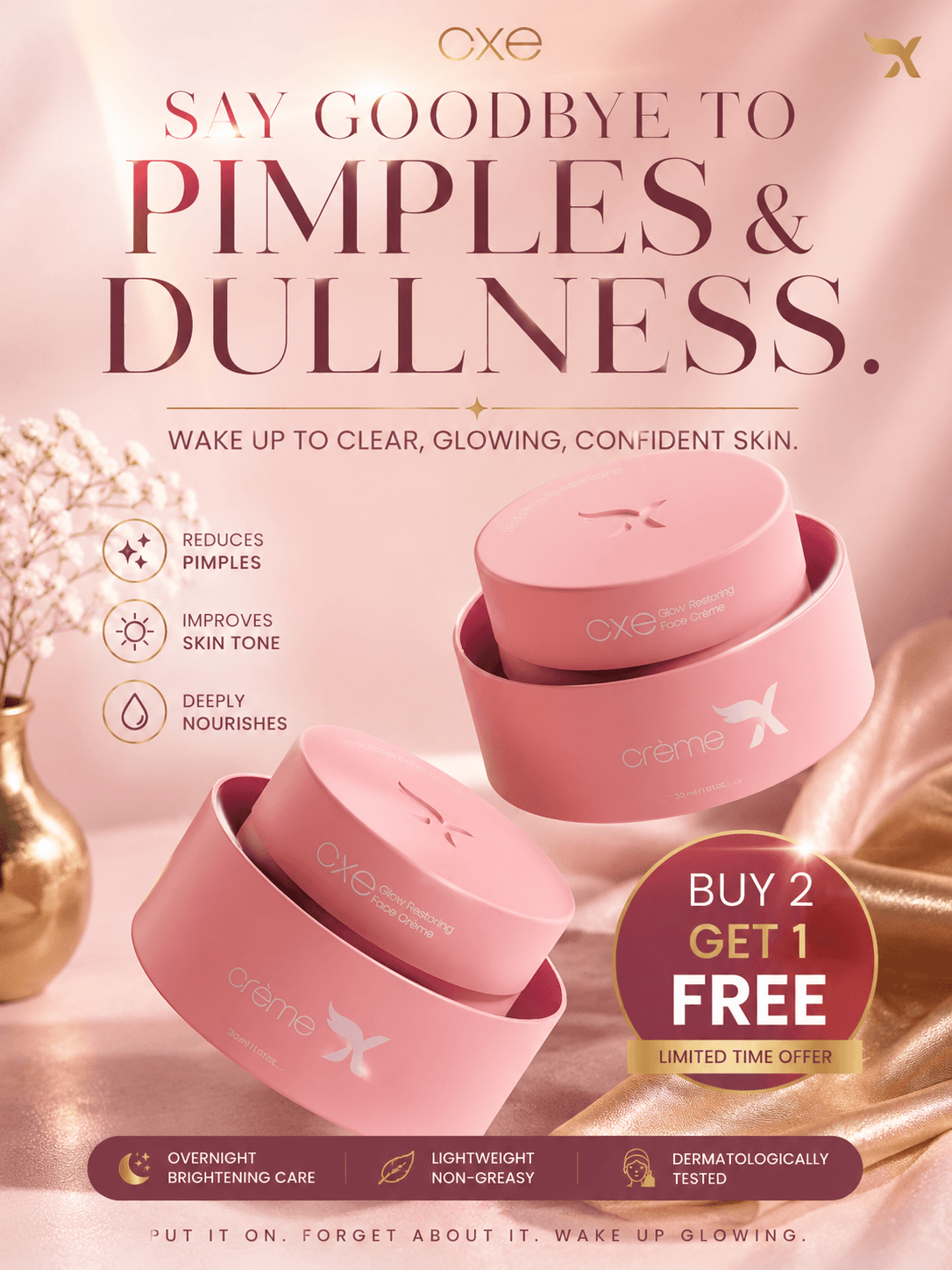 Premium Face Cream Duo Pack 2
